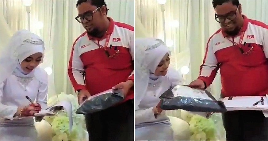 M'sian Woman Shares How Abang Poslaju Delivered Package to Her House When Her Office is Closed - WORLD OF BUZZ 1