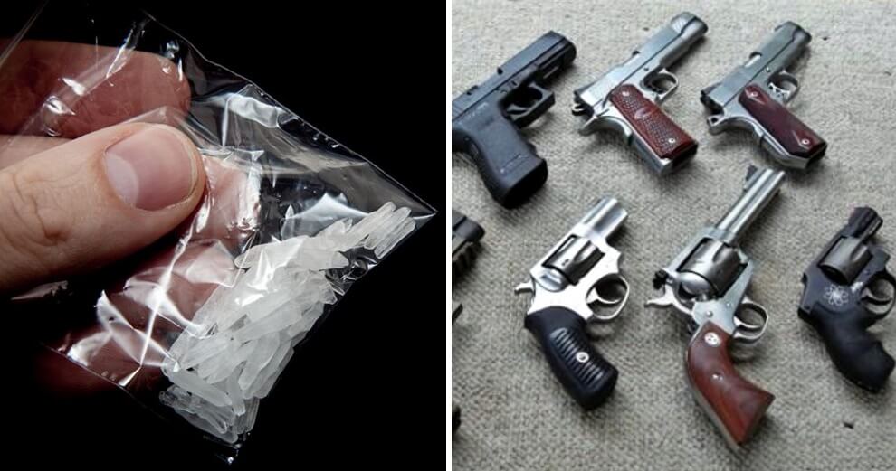 Police: Kelantan Drug Dealers Now Give Free Guns Along With Any Purchase in "Package Deal" - WORLD OF BUZZ 3