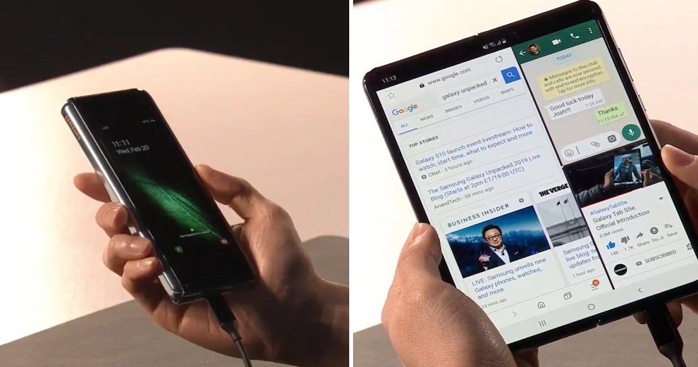 Samsung Reveals Its First Ever Foldable Smartphone & It's Priced at RM8,000 - WORLD OF BUZZ 6