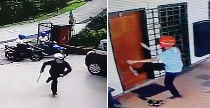 Seven Robbers With Parang Ambush Man Who's Parking Car In Puchong House - WORLD OF BUZZ 2