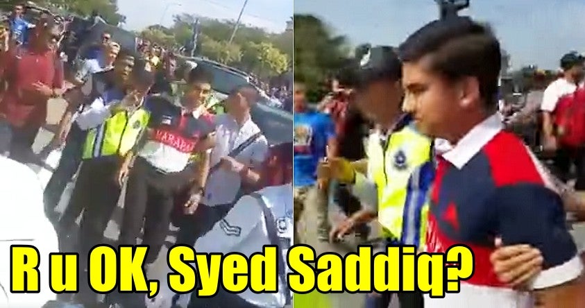 Syed Saddiq Gets Chased & Called 'Babi' By Angry BN Supporters at Semenyih's By-Election Nomination - WORLD OF BUZZ 1