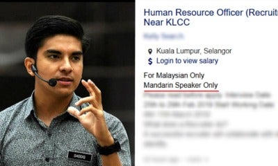 Syed Saddiq Wants To Investigate Employers Who Seek &Quot;Mandarin Speakers&Quot; In Job Ads, Netizens Outraged - World Of Buzz 1