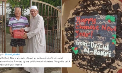 This Mufti Won Praises From Malaysians Because He Gifts Cakes To His Chinese Neighbours Every Cny! - World Of Buzz