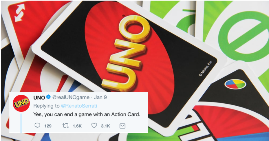 UNO Has Confirmed That You Can Actually End The Game With An Action Card - WORLD OF BUZZ 3