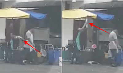 Video: Seafood Restaurant Worker In Kota Kemuning Caught Smashing Fish On The Road To Kill It - World Of Buzz 2