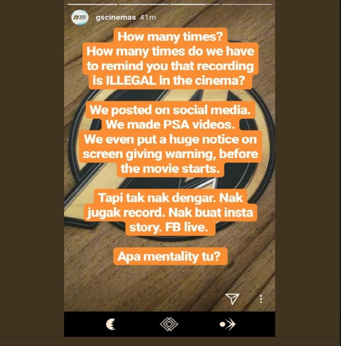 You Can Get Fined Up to RM100,000 Or Jailed for 5 Years If You Record & Post Movies on Social Media - WORLD OF BUZZ 1