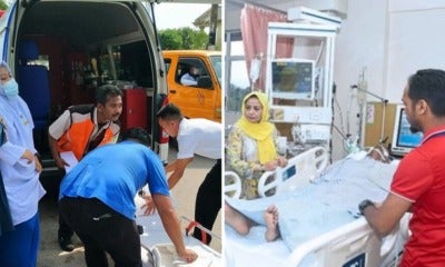 Ambulance Driver In Icu After Saving More Than 30 Sick School Kids In Pasir Gudang, Hailed A Hero - World Of Buzz 2