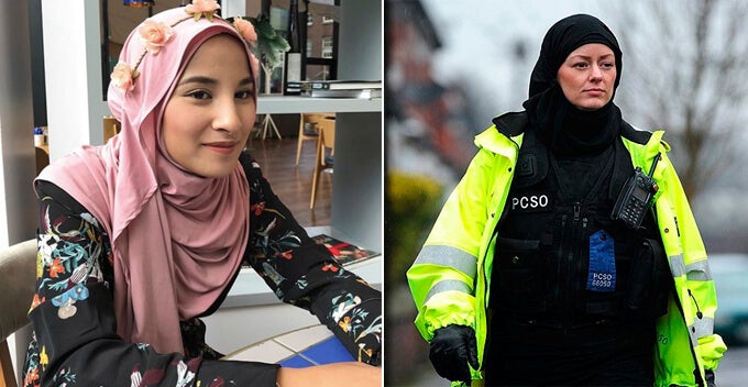 Did You Know That Hijabs Worn By British Police Force Is Actually Designed By A Malaysian? - World Of Buzz 1