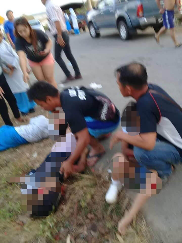 Drunk M'sian Driver Kills 10yo Girl & Severely Injures 2 Students Before Crashing Into Villager's House - WORLD OF BUZZ 1