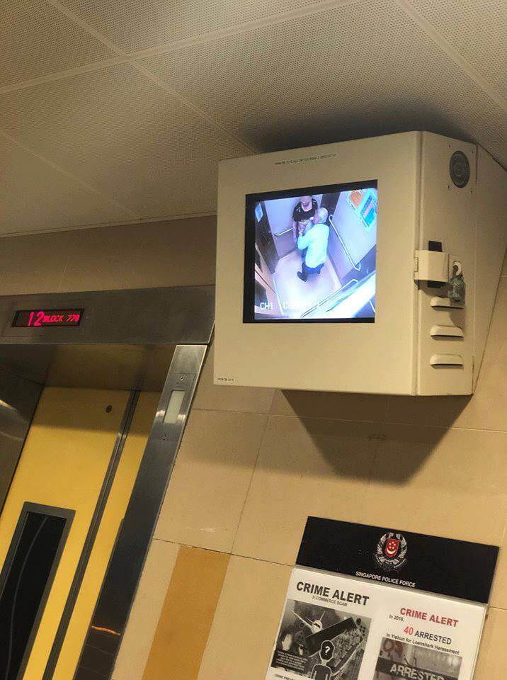Elderly Man Caught Getting Frisky With Woman In Elevator, Netizens Amused - WORLD OF BUZZ 1