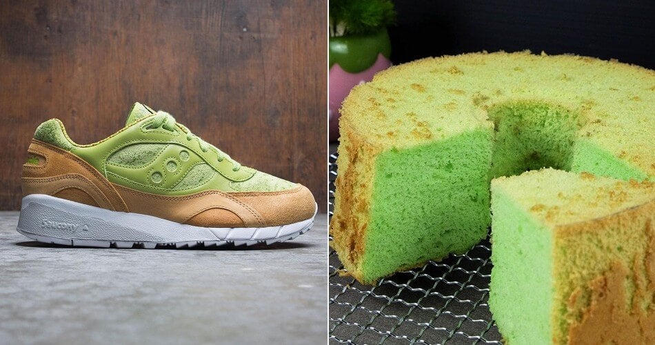 This Sneaker Was Inspired By Avocado Toast But Netizens Think It Looks Like Pandan Cake! - WORLD OF BUZZ