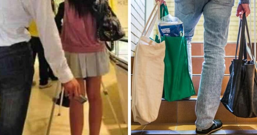 874px x 460px - Pervert Spotted Hiding Phone in Shopping Bag to Take Upskirt Videos of  Girls at Subang Shopping Mall - WORLD OF BUZZ