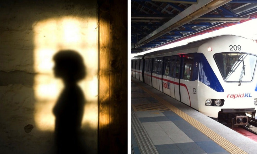 Woman Climbs Onto Rail Tracks & Gets Hit By LRT Train Headed to Bandar