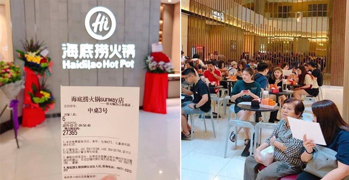 Hai Di Lao Hot Pot Restaurant Is Opening In Sunway Pyramid Today And The Queue Is Massive! - World Of Buzz