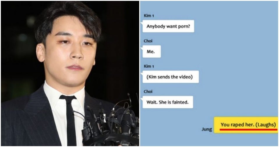 K-Pop Idols Including Seungri Share Videos Of Women Getting Raped In Group Chat - World Of Buzz 1
