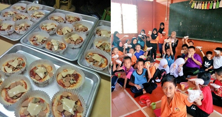 Kind M'sian Teacher Bakes 32 Pizzas for Her Students Because They've Never Tried it Before - WORLD OF BUZZ