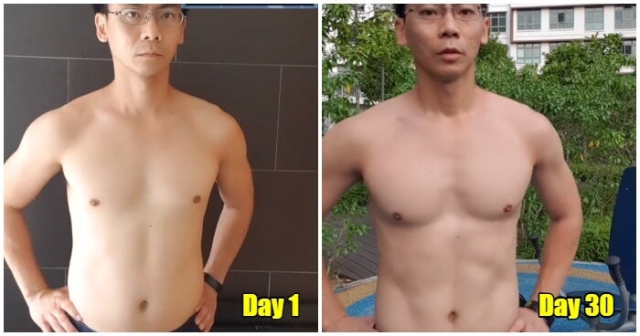 Man Completely Transforms His Body After Trying the One Punch Man Workout Challenge for 30 Days - WORLD OF BUZZ 2