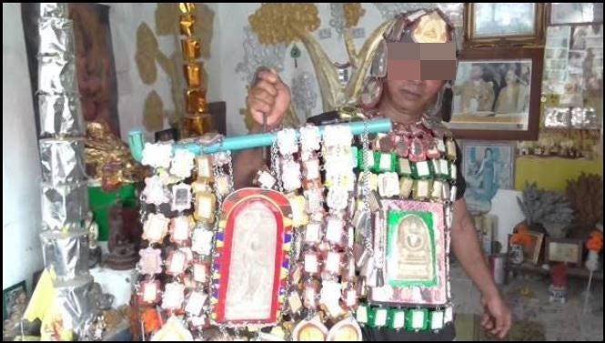 Man Who Wears Religious Amulets Like An Armour Takes Them Off For a Day, Gets Hit by Car and Dies - WORLD OF BUZZ 1