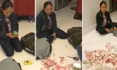M'Sian Employer Kantoikan Maid Who Tries To Smuggle Cash Back To Home Country With Packet Drinks - World Of Buzz