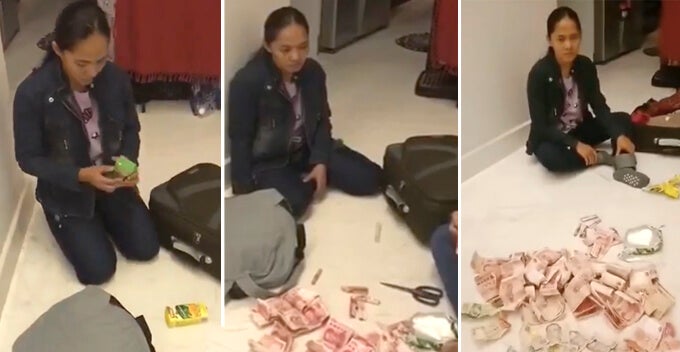 M'sian Employer Kantoikan Maid Who Tries To Smuggle Cash Back to Home Country With Packet Drinks - WORLD OF BUZZ