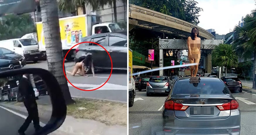 Naked Transgender Spotted Running and Dancing on the Busy Streets of Bukit Bintang - WORLD OF BUZZ 2