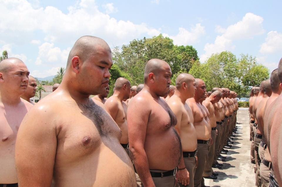 Obese Police Are Sent to Fat Camp So That They Can Lose Weight - WORLD OF BUZZ 1