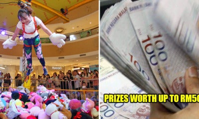 Omg Guys! There'S A Giant Human Claw Machine Game In Pj That Could Win You Prizes Up To Rm50,000! - World Of Buzz