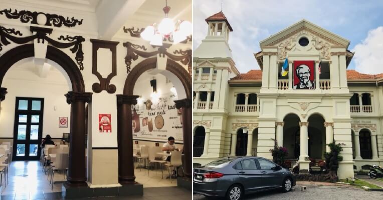 Penang's Oldest & Most Unique KFC Outlet Housed in a British Colonial Building Closing Down on March 16 - WORLD OF BUZZ 8
