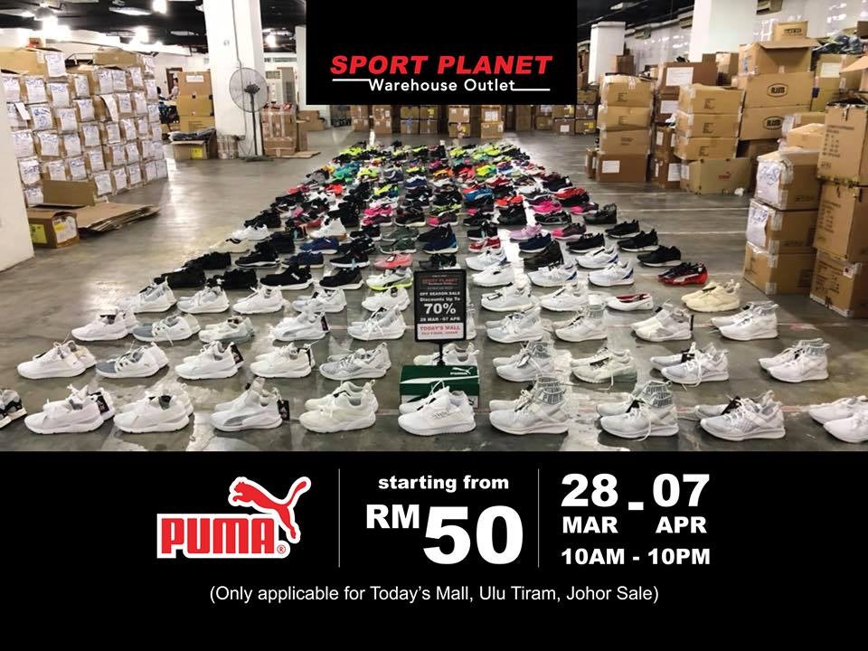 Puma Is Selling Shoes From As Low As RM50 On Mar 28 To Apr 7 - WORLD OF BUZZ