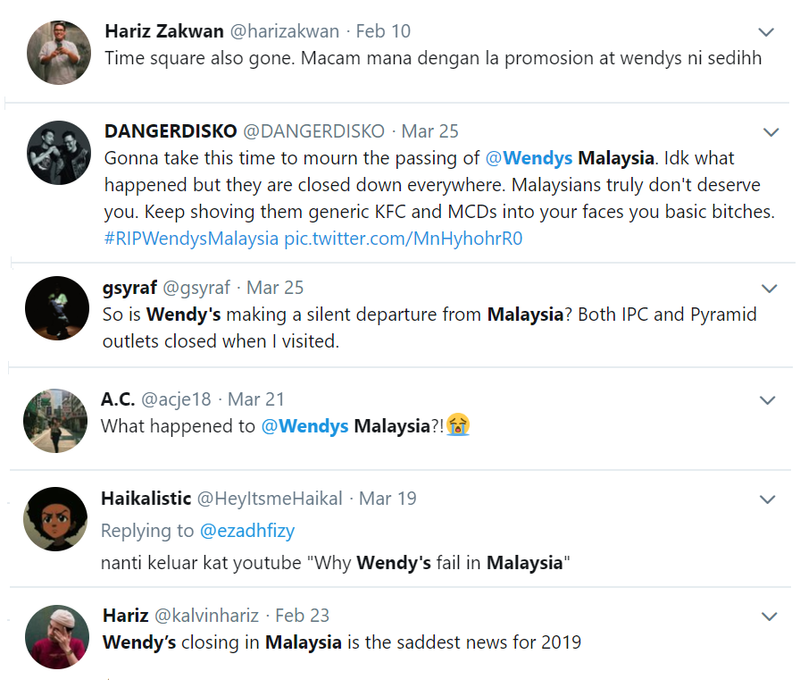 Rumour Says That Wendy's Is Closing Down All Their Outlets In Malaysia This 2019! - World Of Buzz 2
