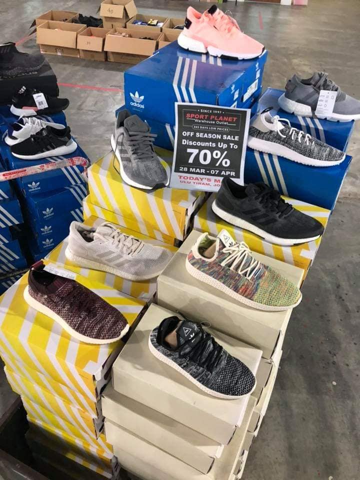Sports Planet Is Having A Warehouse Sale And Their Selling Adidas & Puma Shoes From As Low As RM50 - WORLD OF BUZZ