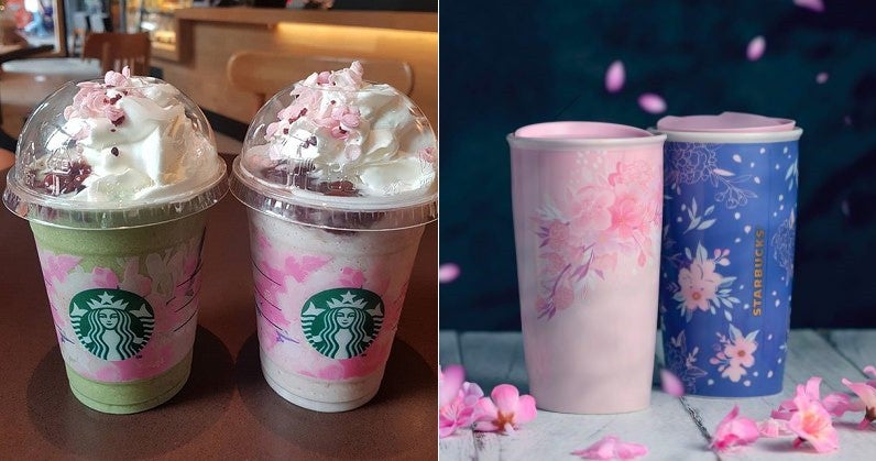Starbucks Is Releasing Cherry Blossom-Inspired Beverages &Amp; Merchandises On 26 March 2019 - World Of Buzz 8