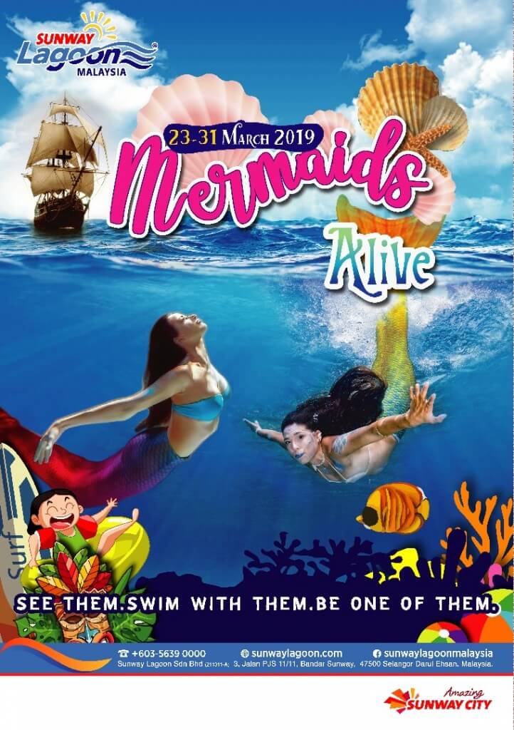 Sunway Lagoon Mermaids Alive Ticket Giveaway - World Of Buzz 1