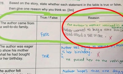 Teacher Under Fire For Exam Answer Implying Hawkers Are Poor - World Of Buzz 6