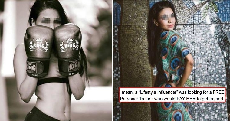 This Influencer Tried To Get A Trainer To Pay Her Rm9,031 For The Privilege Of Training Her - World Of Buzz 4