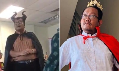 This Lecturer From Mpsi Dresses Up As Maleficent And Other Characters When Teaching His Class - World Of Buzz