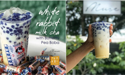 This Shop In Pj Sells White Rabbit Milk Cha With Butterfly Pea Boba &Amp; We'Re Definitely Going To Try It - World Of Buzz 2