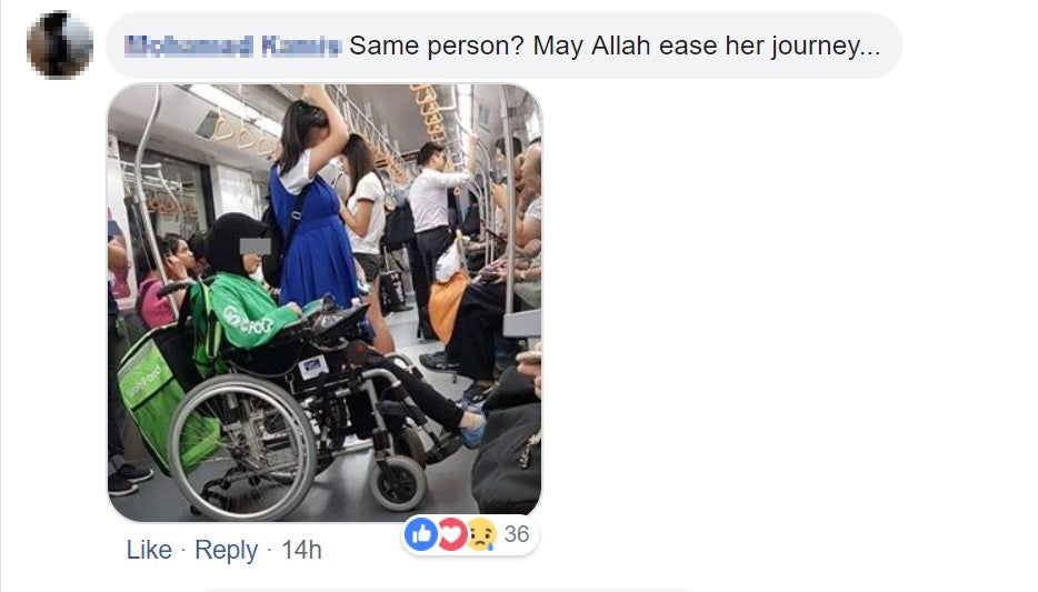 Touching Post About Wheelchair-Bound Grabfood Driver Reminds Netizens To Be Grateful For The Little Things - World Of Buzz 3