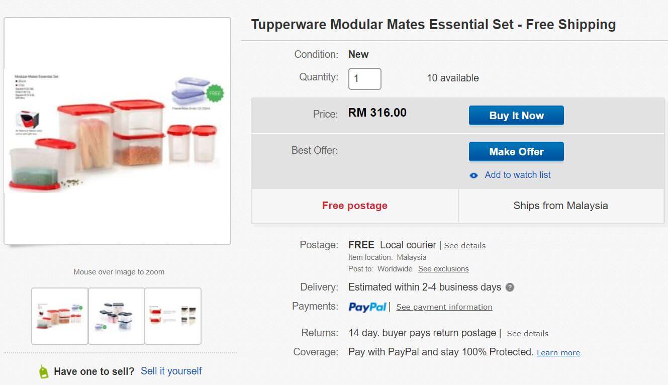 Your Mum's Tupperware Might Be Worth Hundreds of Ringgit On Etsy and eBay! - WORLD OF BUZZ 3
