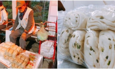 105Yo Man Sells Mantou All Day And Night Despite Old Age To Support Sick Son - World Of Buzz 2