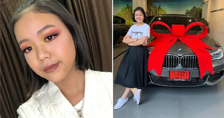 12yo Girl Buys Herself a BMW As Birthday Present After Becoming Successful Makeup Artist - WORLD OF BUZZ 5