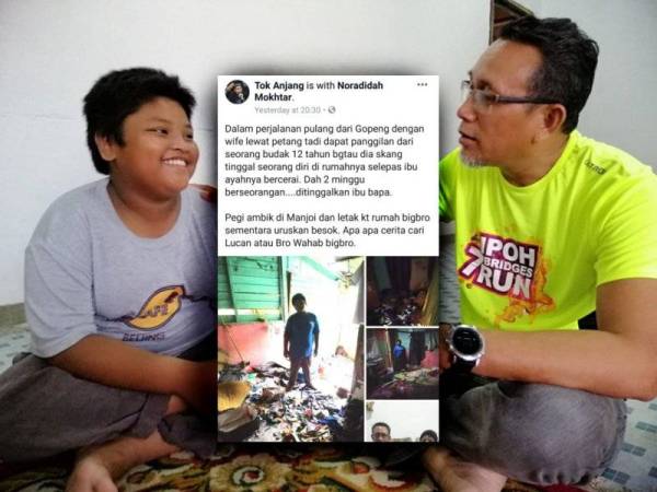 12yo M'sian Boy Lives Alone in Run-Down House After Mum Sent to Jail, Now Sweeps Leaves to Make Money - WORLD OF BUZZ 2