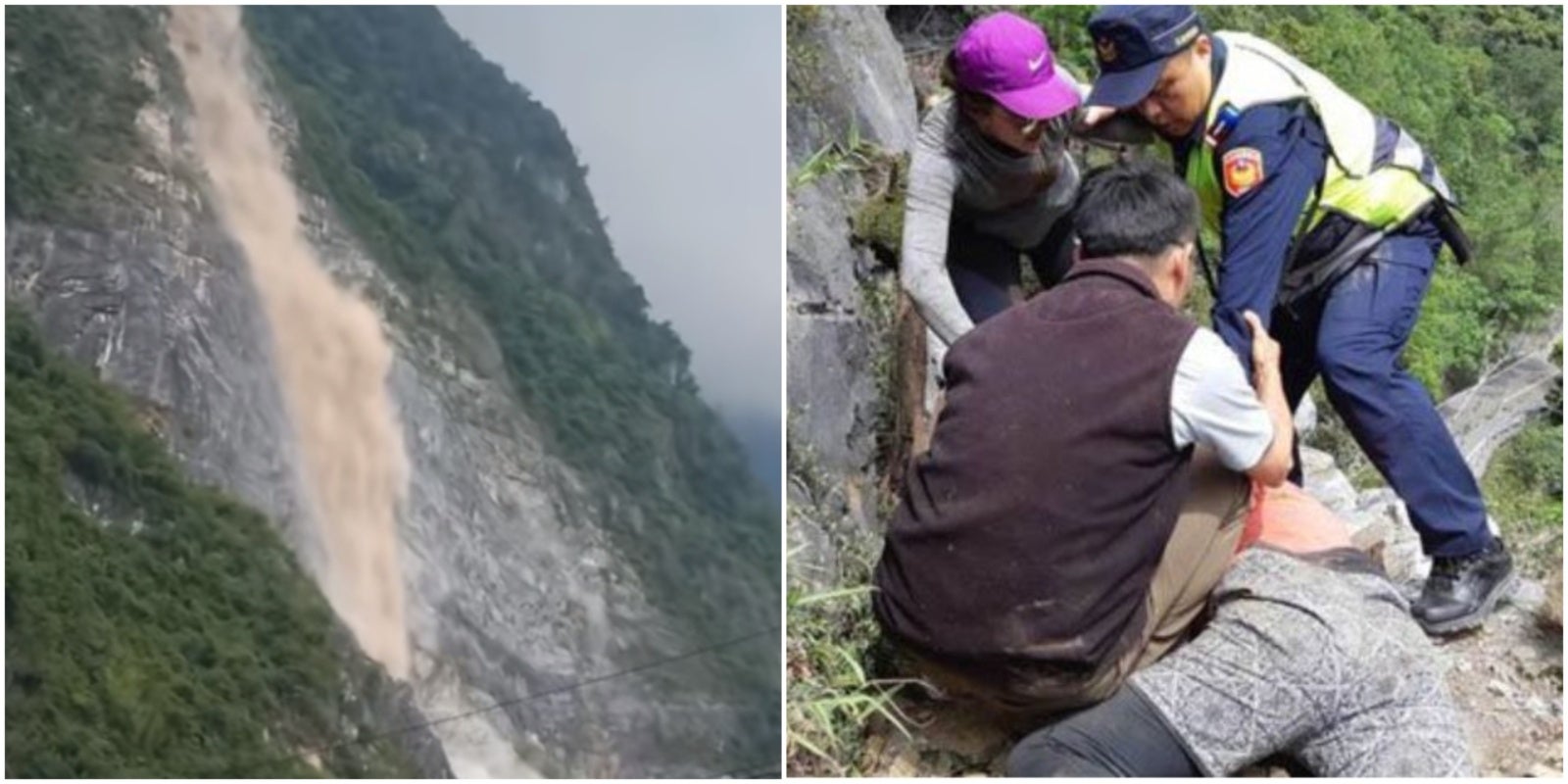 2 Malaysians Severely Injured by Falling Rocks in Taiwan Magnitude 6.1 Earthquake - WORLD OF BUZZ 1