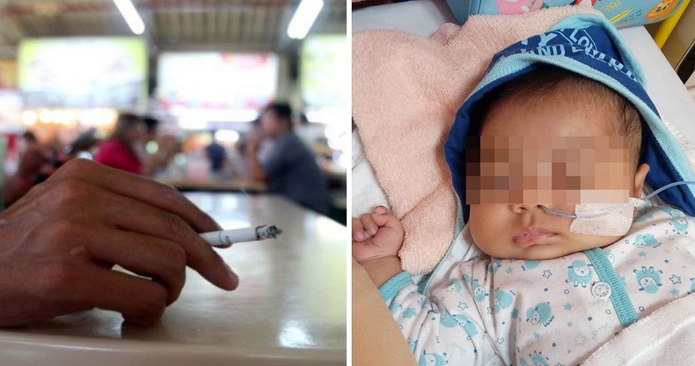 2-Month-Old Baby Contracts Lung Infection &Amp; Vomits Blood Due To Inhaling Cigarette Smoke - World Of Buzz 1