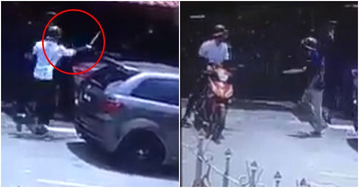 2 Motorcyclists Attacked A Woman At Her House In Batu Caves And Stole Her Gold Bracelet World Of Buzz