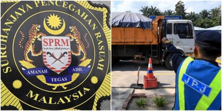 23 Jpj Officers Arrested By Macc For Receiving Bribes Up To Rm32K For Protection Of Lorry Drivers - World Of Buzz
