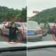 Aunty Makes Use Of Time Stuck In Traffic By Practising Tai Chi For 2 Hours On Highway - World Of Buzz