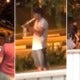 Bizarre Fight Sees Man Playing Recorder In Front Of Police While Another Man Wields Potted Plant - World Of Buzz 5
