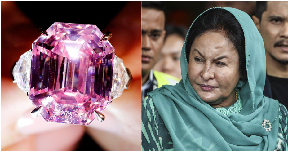 BREAKING: Rosmah's Pink Diamond Not Found But Police Has Proof That It Was Purchased With 1MDB Cash - WORLD OF BUZZ 2