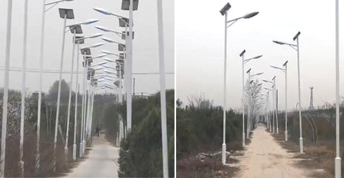 Chinese Villagers Put Up Over 1,000 Street Lights Before Being Relocated To Rip Off Government - World Of Buzz